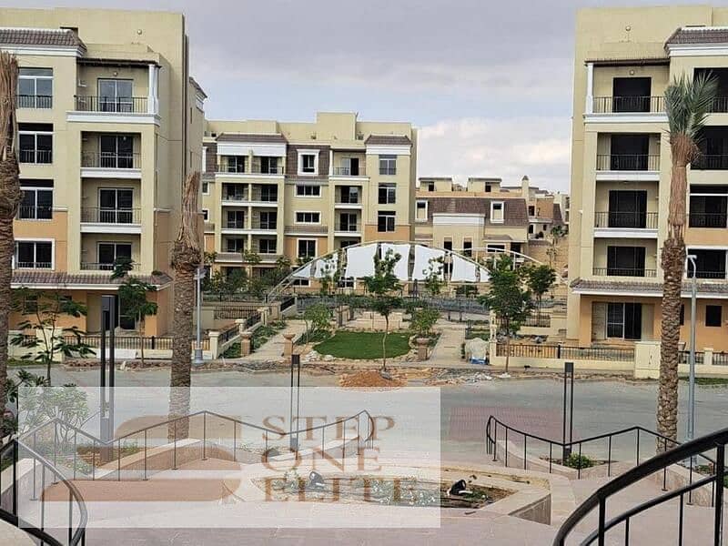 3-room apartment for sale in Saray New Cairo, with a down payment of 800 thousand 2