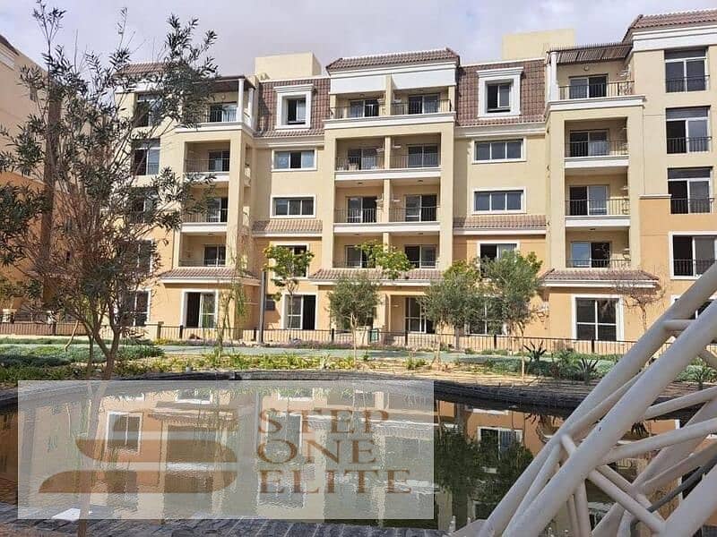 3-room apartment for sale in Saray New Cairo, with a down payment of 800 thousand 5