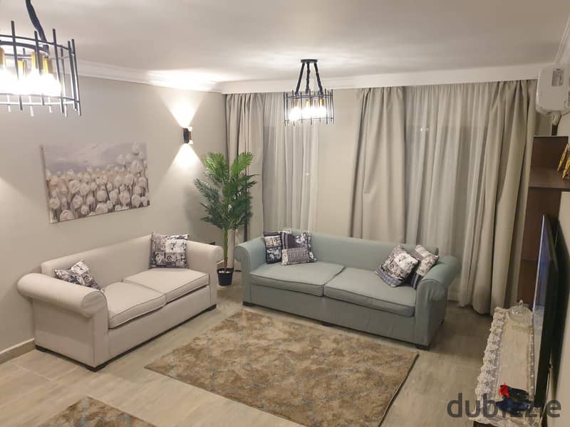 Furnished apartment for rent - Dar Misr Al Qarnful, next to Muhand Mosque and services - Fifth Settlement 8