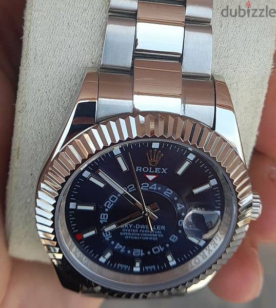 Rolex date just mirror 0riginal 
sapphire crystal 3