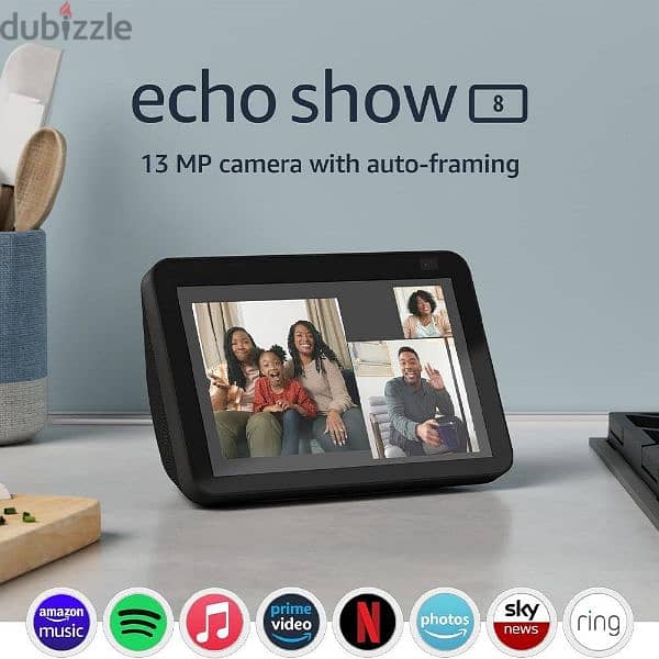 Amazon Echo Show 8 2nd Generation Smart Display With Alexa 0