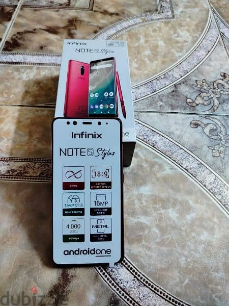 موبيل  infinix note 5stylus 4