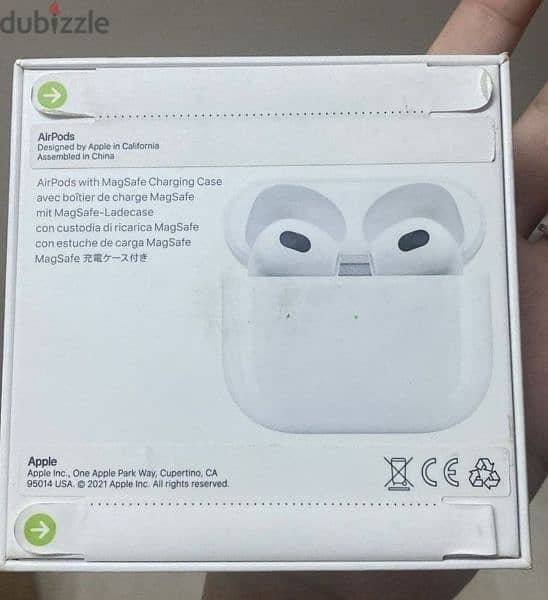 Apple Airpods generation 3 Original ( NEW )
ايربودز 3