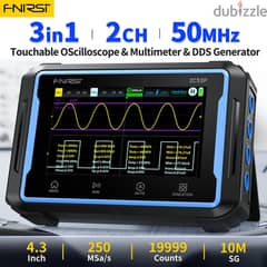 FNIRSI 2C53P Touch Screen Digital Oscilloscope+Multimeter+Signal Gene