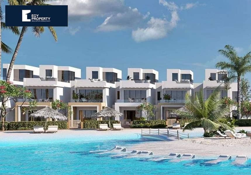 With 5% down payment own your Fully Finished Twin house with private pool now in New North Coast in Mar bay Ras El Hekma 6