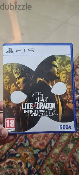 like a dragon infinite wealth ps5 بيع فقط لا للبدل نهائيا