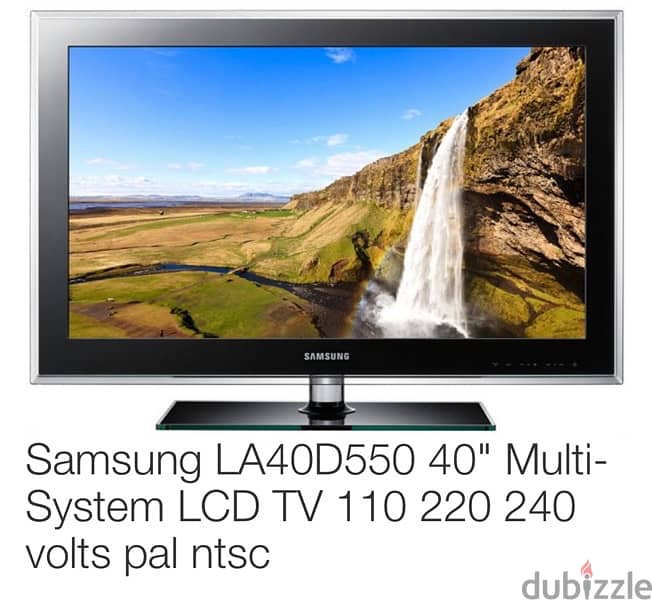 SAMSUNG LCD TV Screen - 40 Inch تلفزيون شاشة سامسونج 2