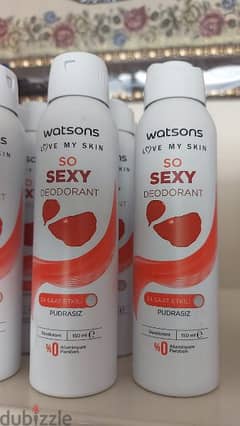 فوووورى ديودرانت للجسم كله watsons so sexy