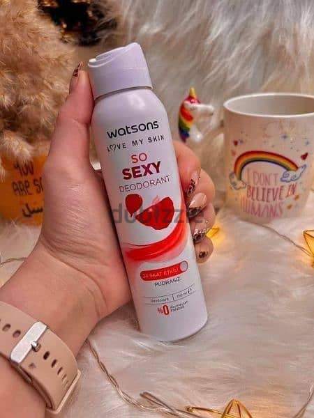 فوووورى ديودرانت للجسم كله watsons so sexy 1