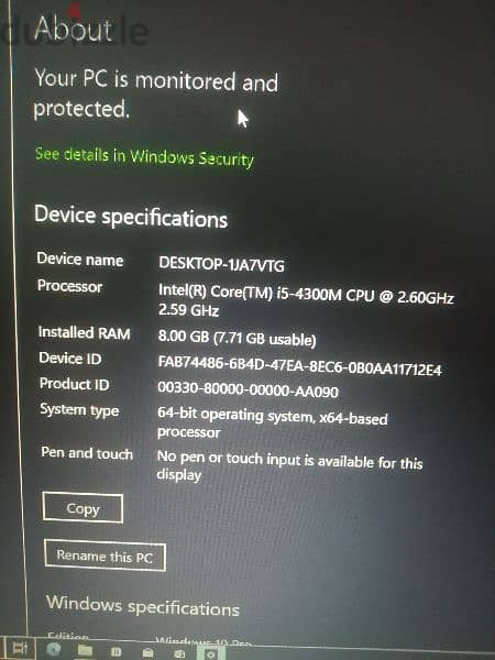 Laptop Lenovo L540 6