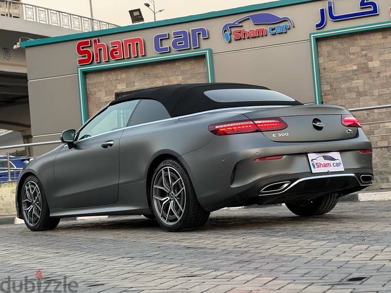 مرسيدس بنز اي 300 2021 Mercedes E300 AMG Cabriolet Fully loaded 3