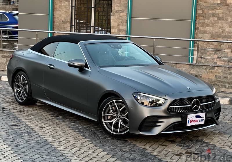 مرسيدس بنز اي 300 2021 Mercedes E300 AMG Cabriolet Fully loaded 12