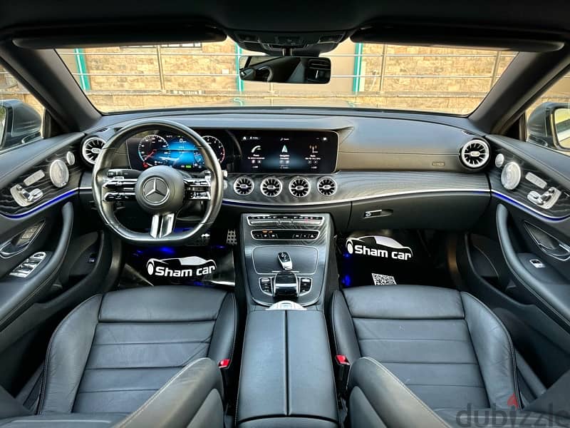 مرسيدس بنز اي 300 2021 Mercedes E300 AMG Cabriolet Fully loaded 17