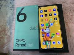 oppo reno 6 5g 128giga 8ram للبيع او البدل