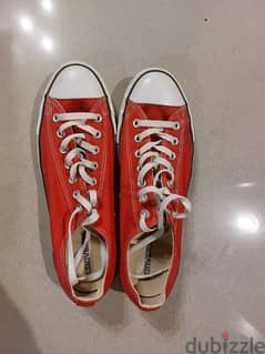 Red Converse Shoes (Size:44.5) 0