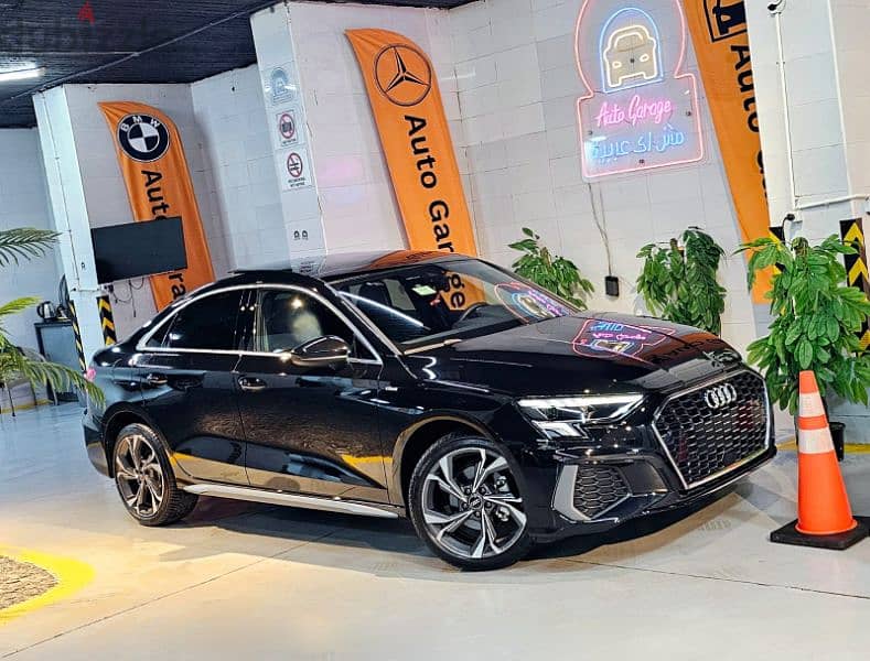 بسعر مغري 
 Audi A3 S-line 
 2024 زيرووو ضمان الوكيل 7