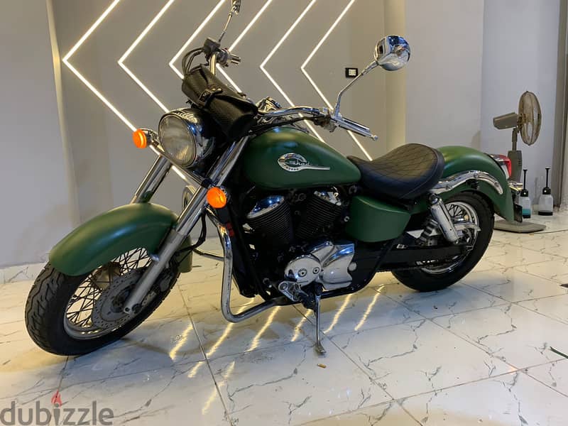 هوندا شادو موديل 2002  honda shadow 400cc limited edition 1