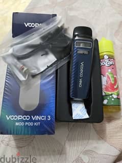 فيب جديد استعمل للتجربة فقط voopoo vinci3 vape 0