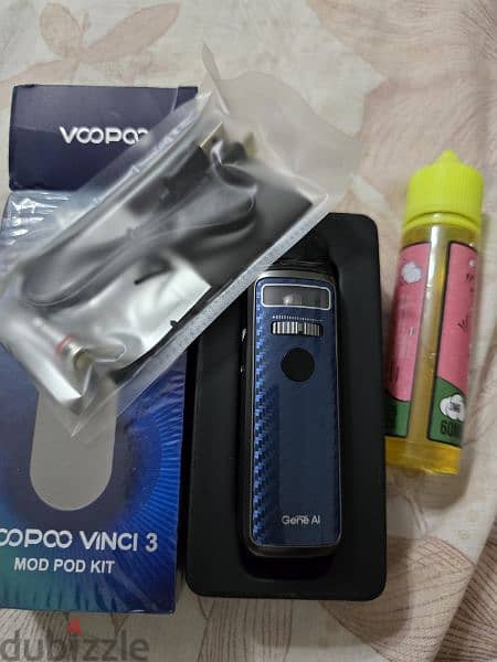 فيب جديد استعمل للتجربة فقط voopoo vinci3 vape 2