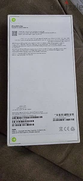 Iphone 15 pro max Brand new Sealed natural Titaniumعربي انجليزي متبرشم 2