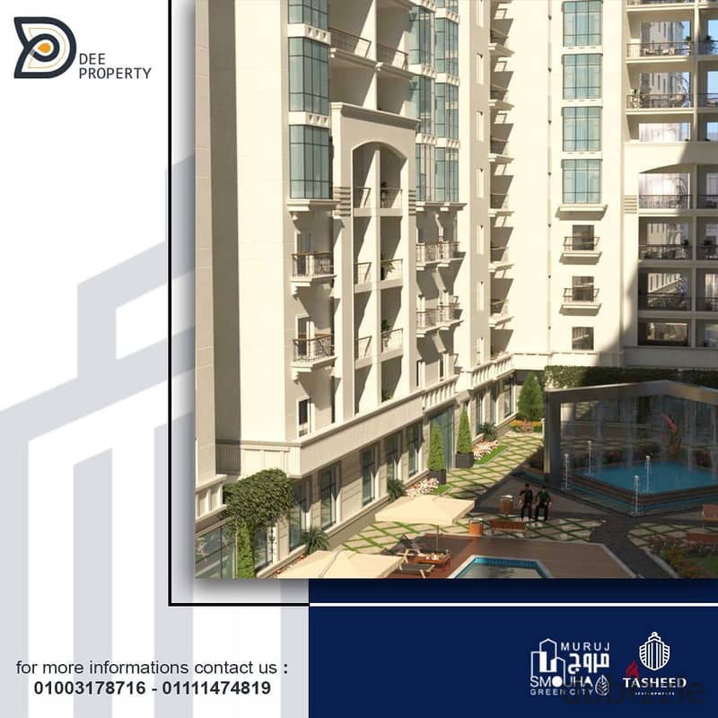 Residential Unit For Sale 114m in Muruj Compound (Smouha in Alexandria) 6