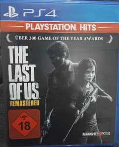 last of us remastered PS4 used as new