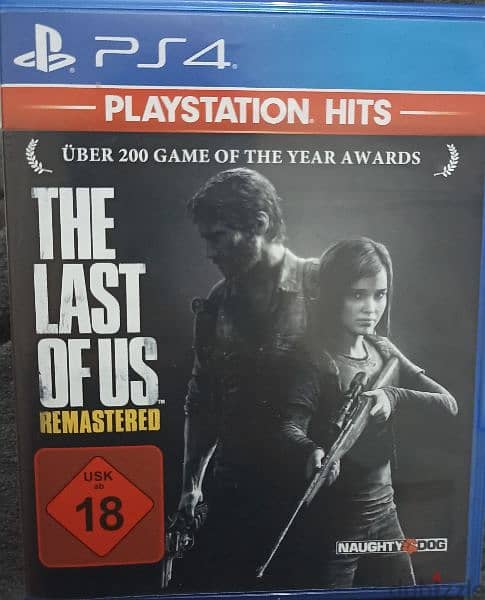 last of us remastered PS4 used as new 0