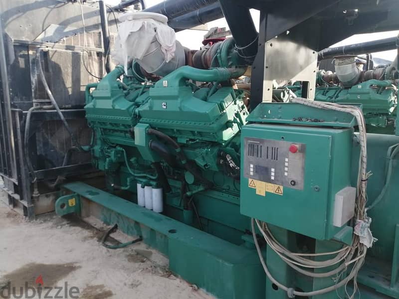 1.6 MW Diesel Cummins Generators for Sale 1