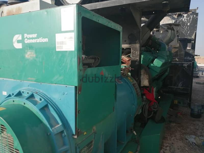 1.6 MW Diesel Cummins Generators for Sale 2