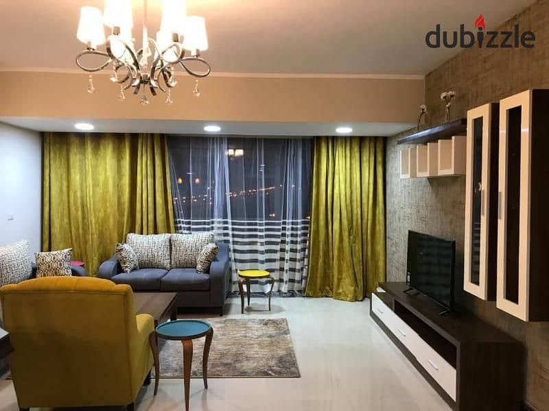 furnished Duplex for rent 2 rooms  in Porto New Cairo 1