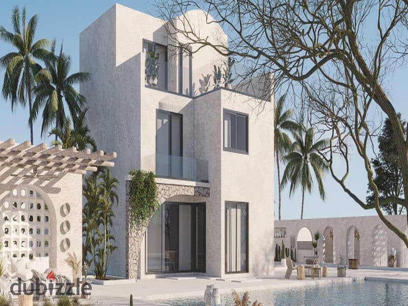 شالية  متشطب  للبيع في سولت راس الحكمة  بالتقسيط  على 8 سنين  - Salt Ras El hekma North Coast 5