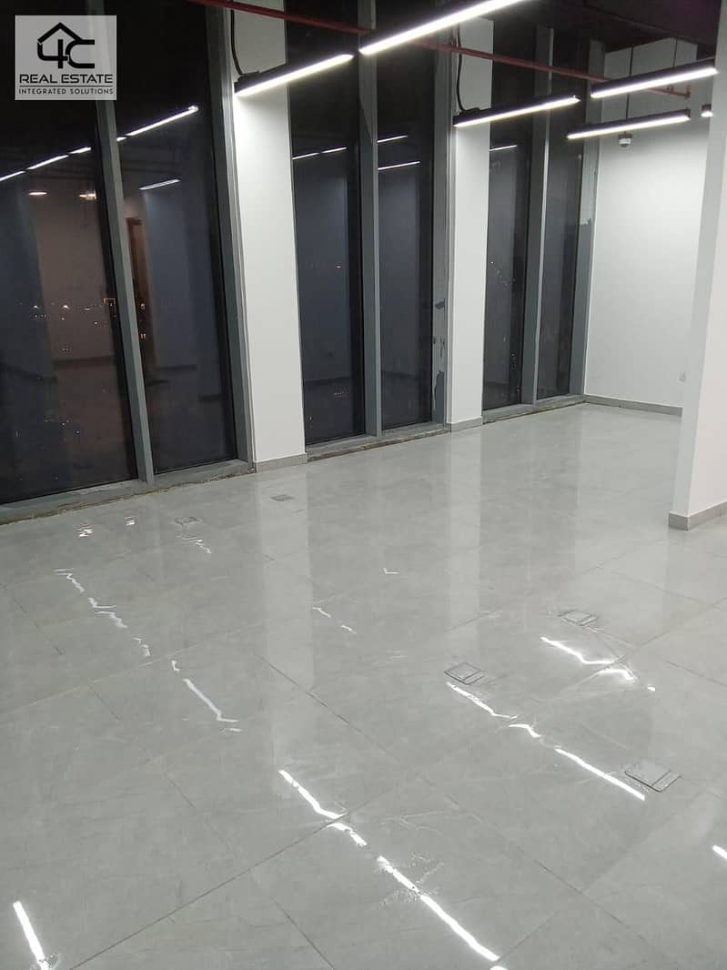 Office for rent in Cairo Festival City, 96 square meters, fully finished, with the lowest rent and a very special location 0