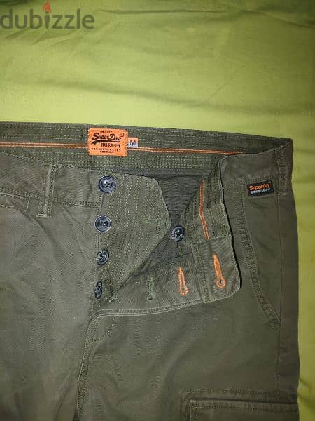 imported Superdry military style cargo pants  medium size 2