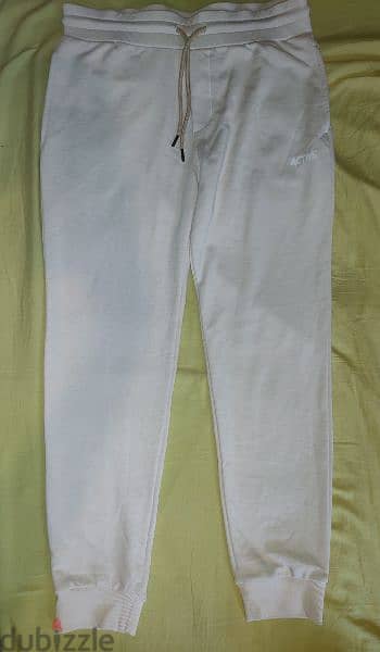 Premoda active off white sweatpants size XL 3