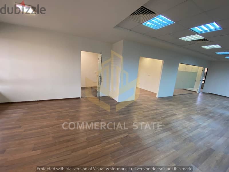 Finished Office at Katameya Heights-Rent-186m-مكتب للايجارفي قطاميه 2