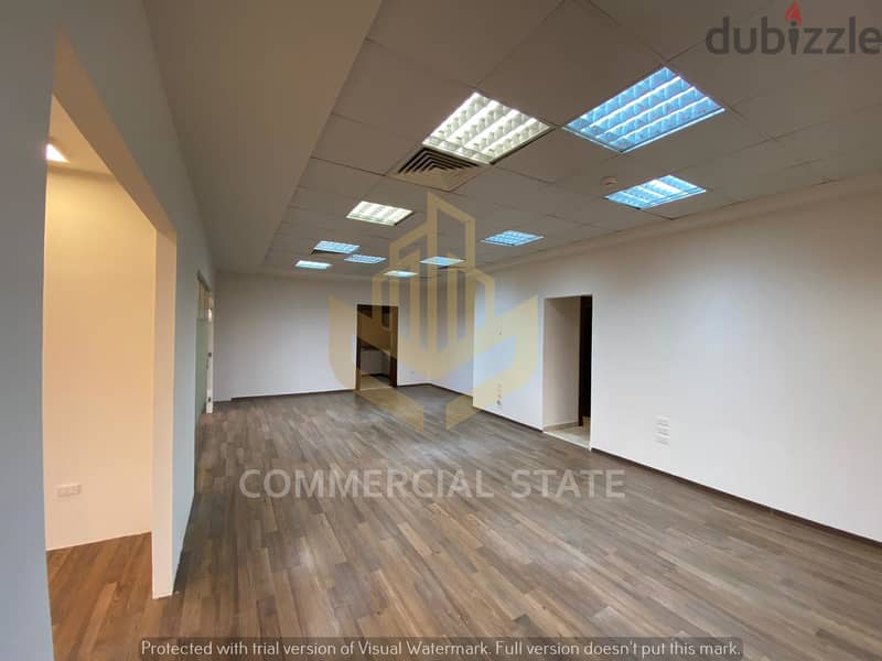 Finished Office at Katameya Heights-Rent-186m-مكتب للايجارفي قطاميه 6