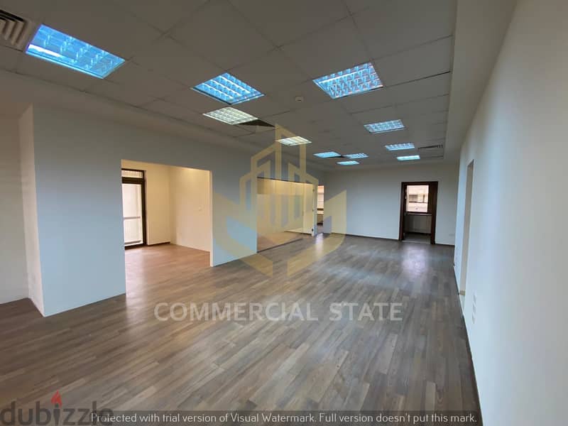 Finished Office at Katameya Heights-Rent-186m-مكتب للايجارفي قطاميه 9