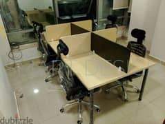 خلية عمل _  Work Station _ بارتيشن مكاتب _ Partition  
خشب mdf اسباني