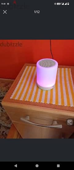 Touch Lamp Portable Speaker 0