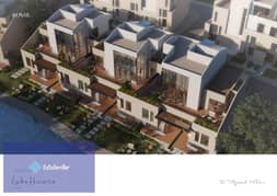 Duplex (villa) with private entrance, 331 net meters, with only 5% down payment and payment over 8 years, Mostaqbal City, directly in front of Madinat