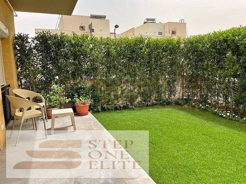 Apartment for sale 206 m + private garden next to Madinaty in New Cairo 2