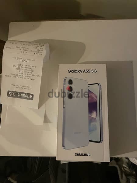 samsung A55 256gb new with warranty 0