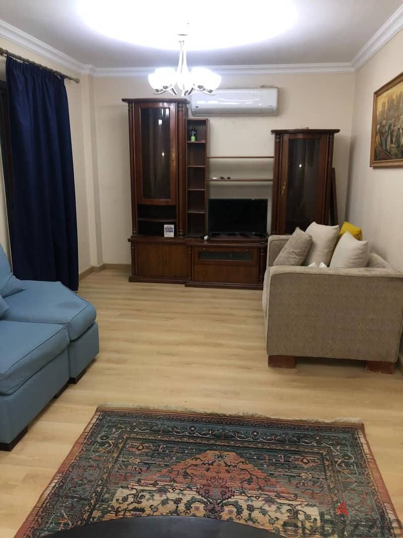 Furnished appartment in Rehab for rent  شقة مفروشة سوبر لوكس في الرحاب 11