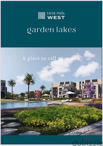 A 2BRs apartment for sale in garden lakes by Hydepark 0