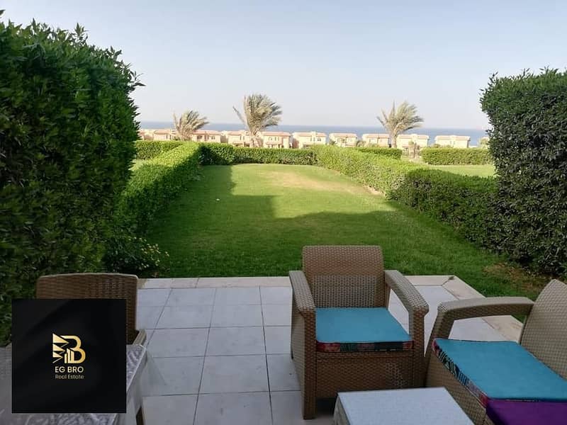 Chalet 2 BR for sale - Fully finished - Fully sea view in Telal ( Ain El Sokhna ) 2