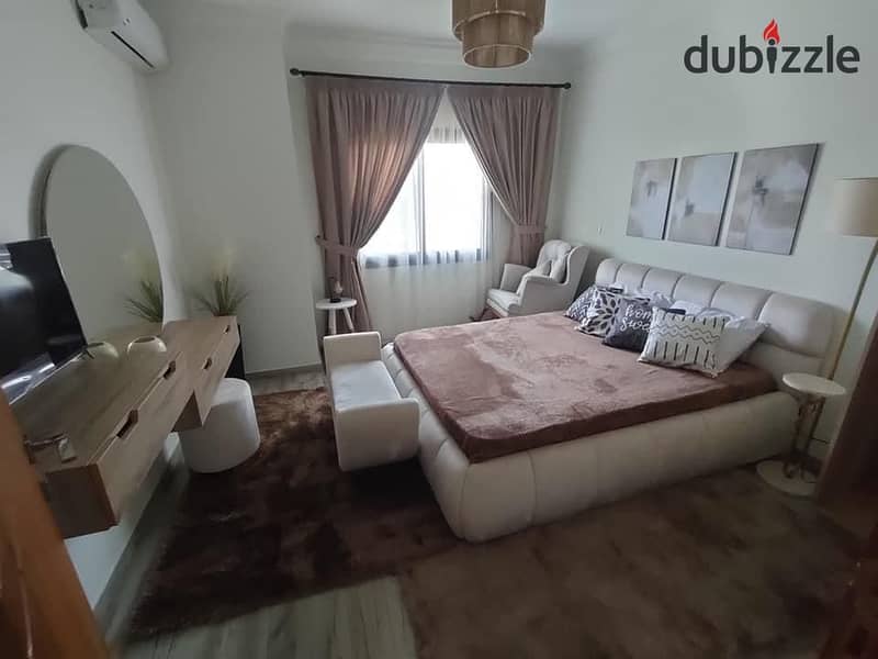 Fully furnished apartment for rent in Eastown sodic compound new Cairo fifth settlement 4