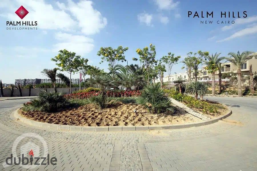 Apartment for sale in installments in Palm Hills, Fifth Settlement, 172 m, on 90th Street 1