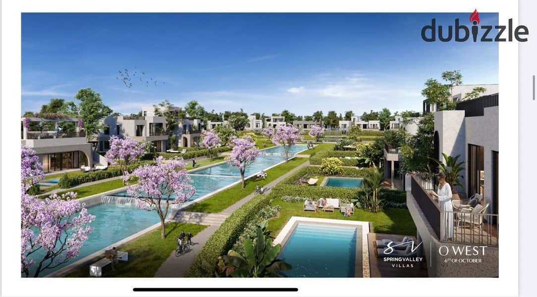 Duplex for sale 222 m landscape view in front of Mall of Egypt from Orascom in installments 5