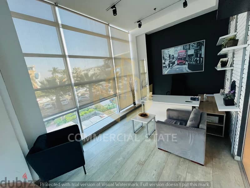 Finished Office at South90 for Rent 140m- مكتب للايجار بال90 الجنوبي 4