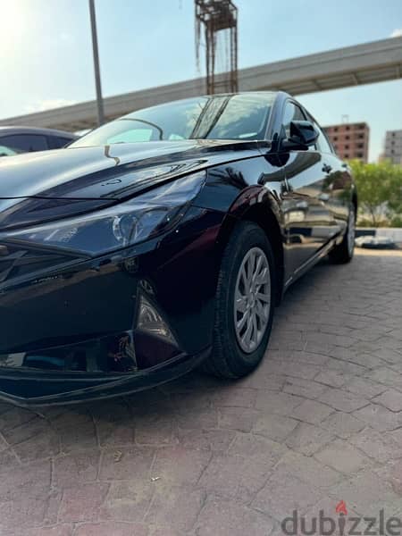 للايجاره النترا Elantra car for rent model 2022 1